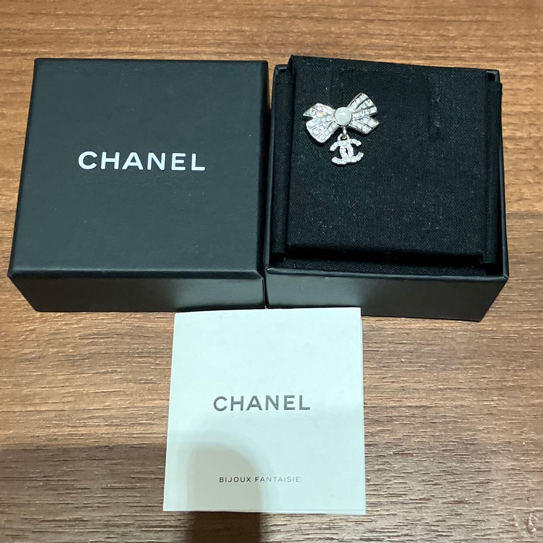 Y*様 CHANEL シャネル　ピアス　リボン　片方　ココマーク　A22P