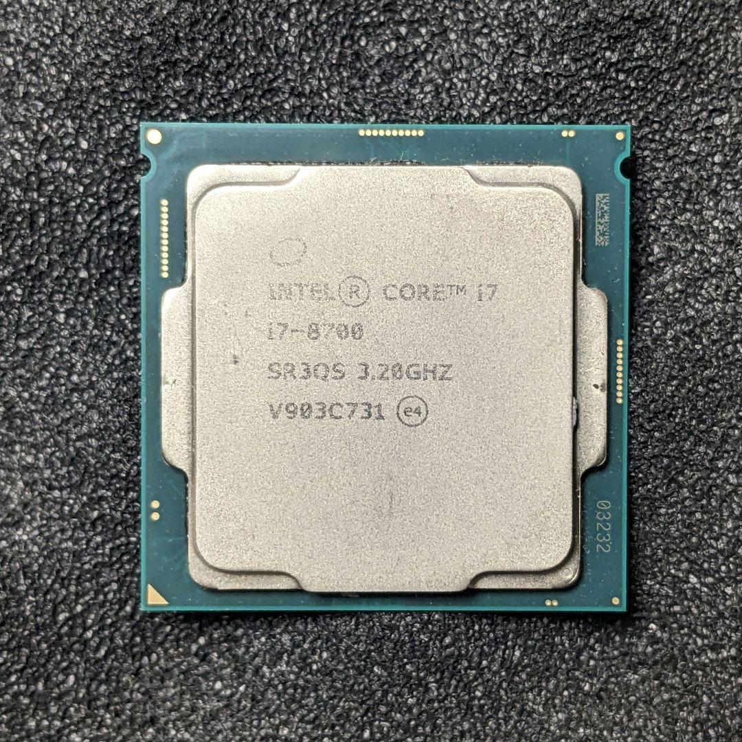 CPU Intel Core i7-8700 3.2GHz CPU