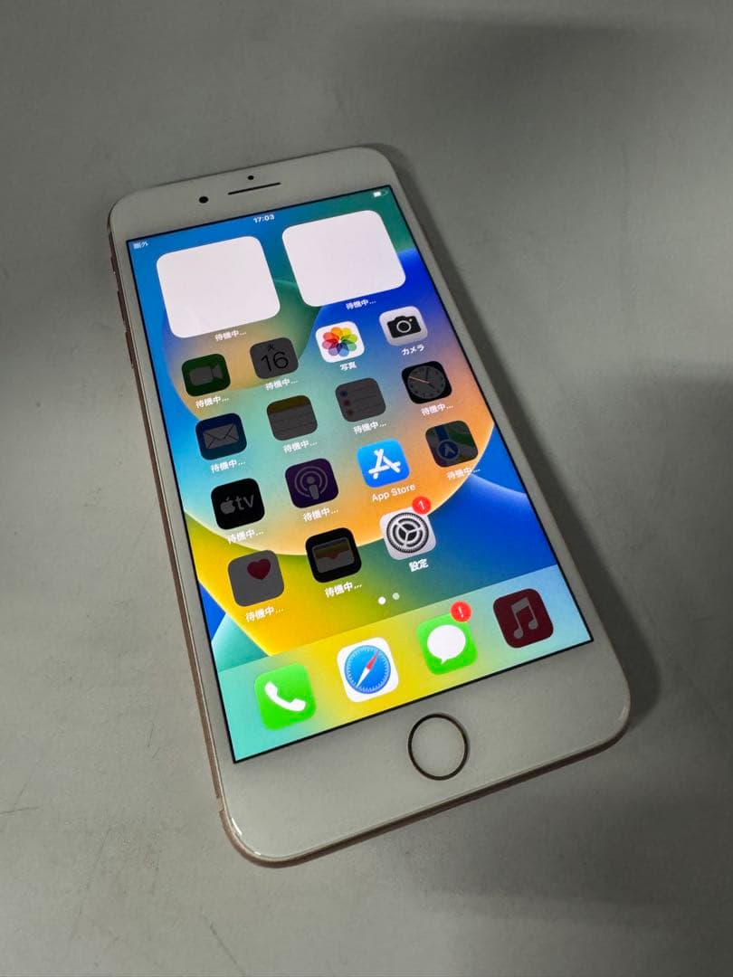 ④iPhone 8 Plus ピンク 初期化済み