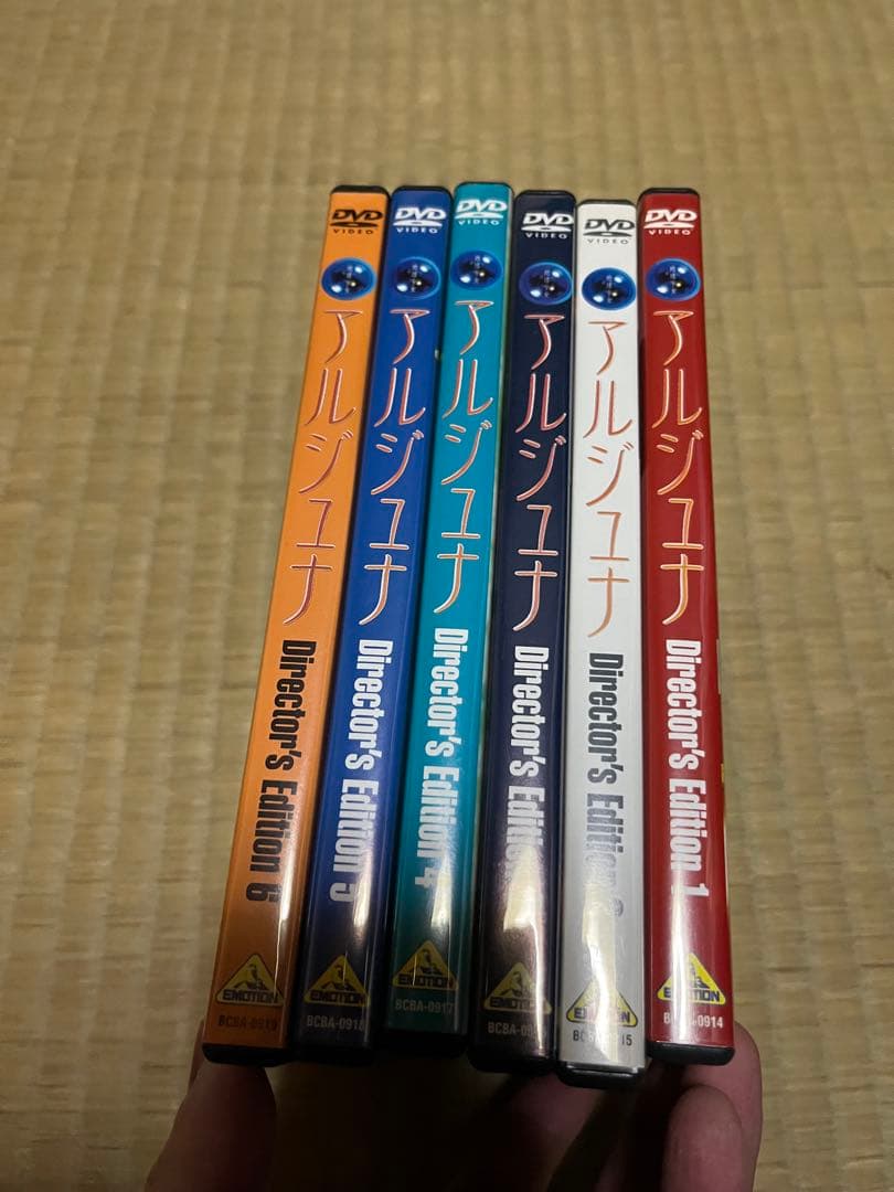DVD 地球少女アルジュナ Director's Edition 全6巻セット