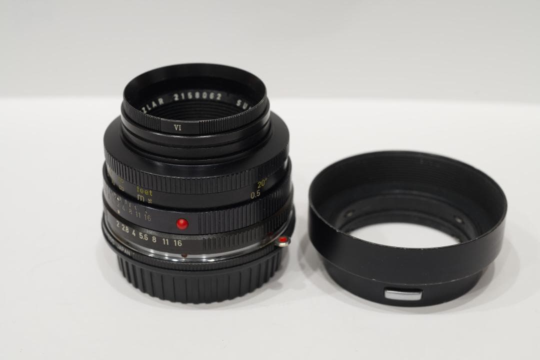 光学美品 ライカ SUMMICRON-R 50mm F2 フード、アダプター