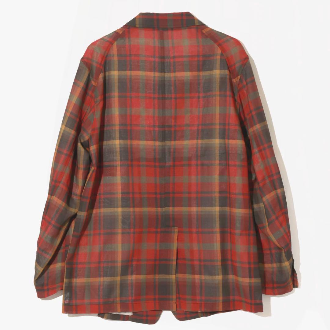 needles W/N MADRAS CHECK 赤　セットアップ　上下セット