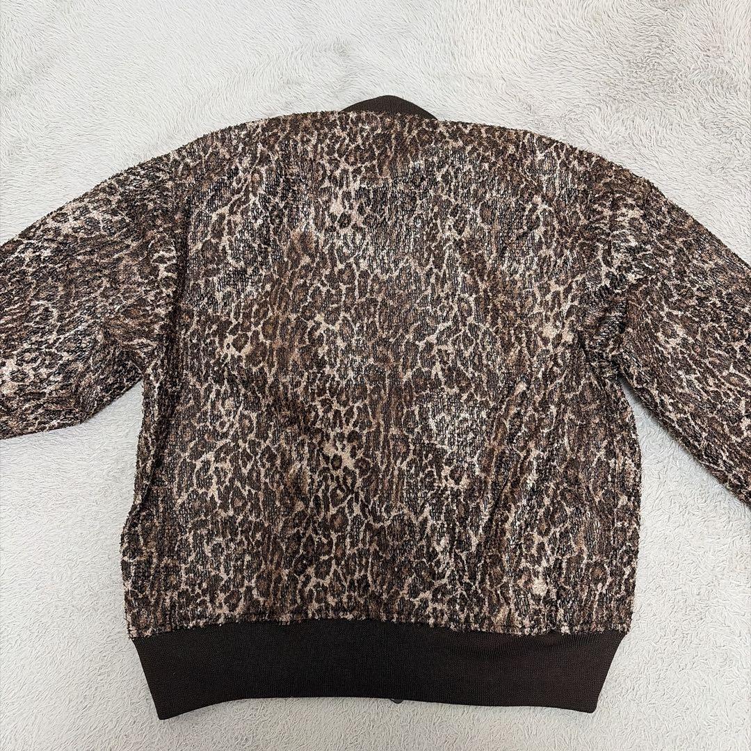 BRUNABOINNE レオパード ジャケット ブルーナボイン MA-1