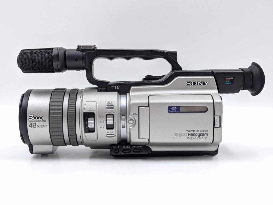 プロ向けモデル！ SONY ビデオカメラ DCR-VX2000
