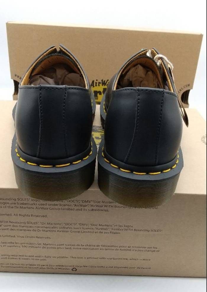 本日発送！！Dr. Martens 3ホール 1461ブラック 革靴24 cm