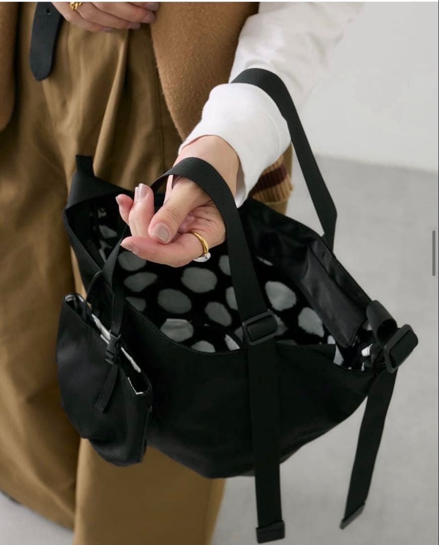 アジャスタートートバッグ　S