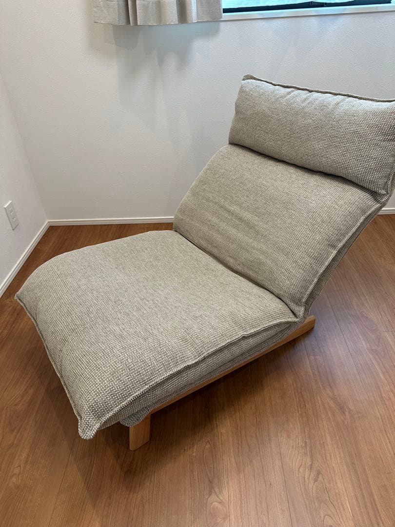 無印良品　ハイバックリクライニングチェアソファ