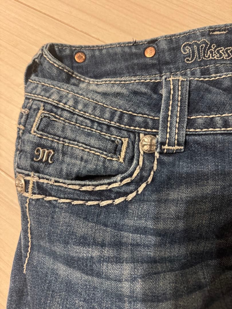 Miss Me ミスミー 平成ギャル y2k ローライズ デニム 24
