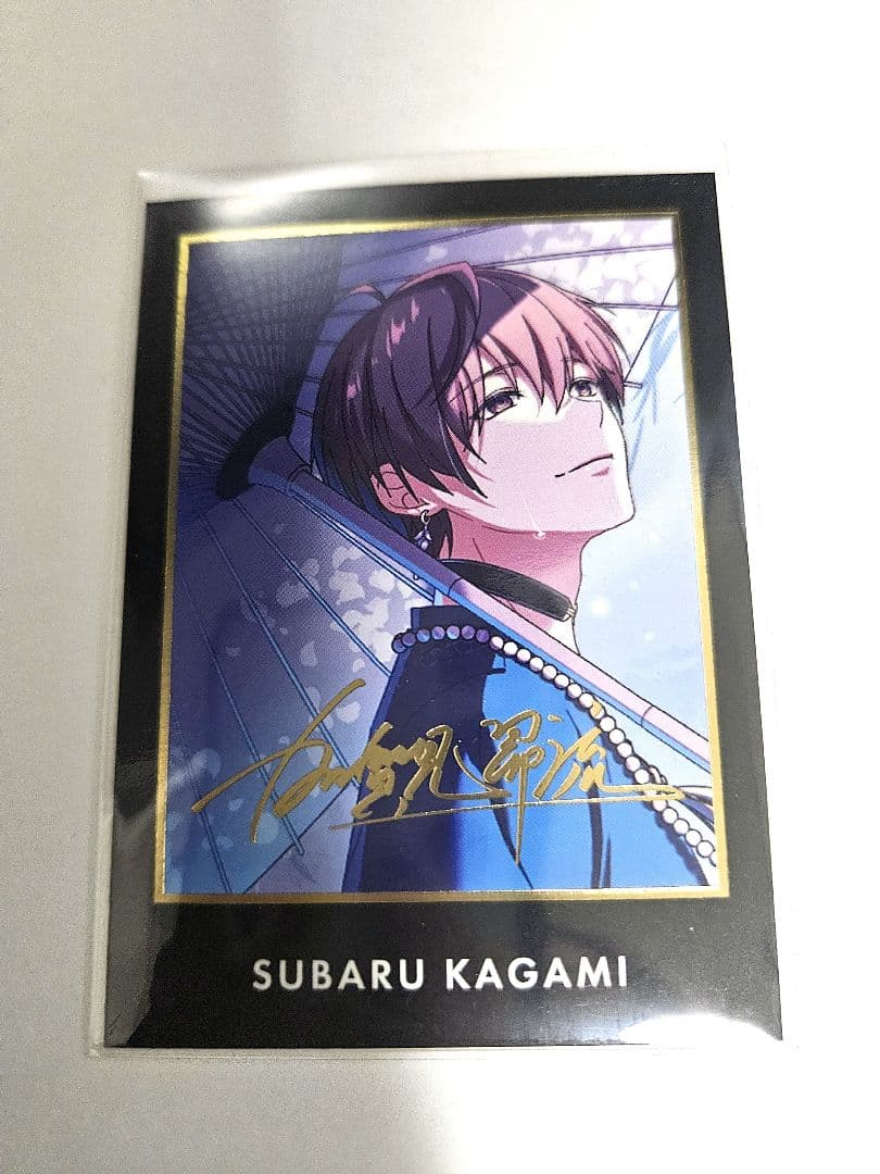 東京ディバンカー 加賀見 昴流 トレカ SRサイン入り