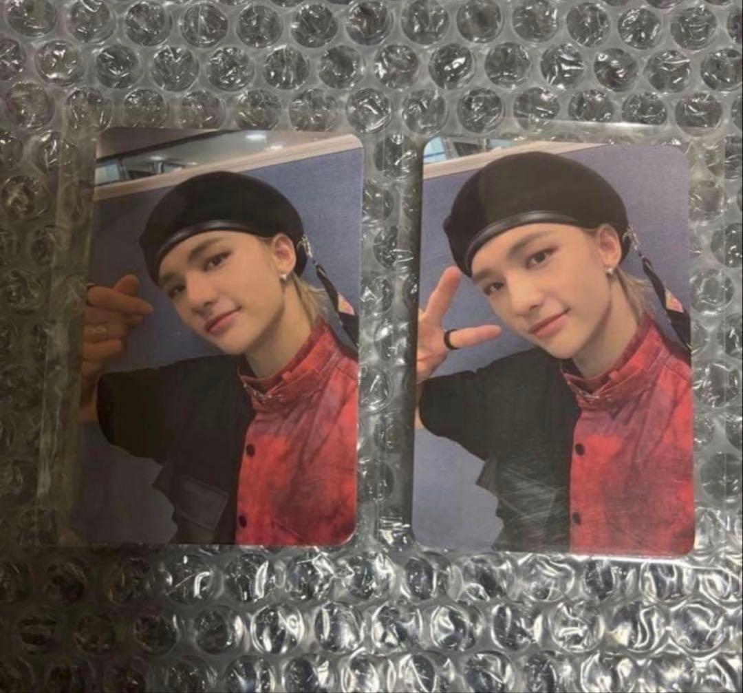 Stray Kids スキズ　ヒョンジン　中国 中華 ヨントン トレカ　2枚