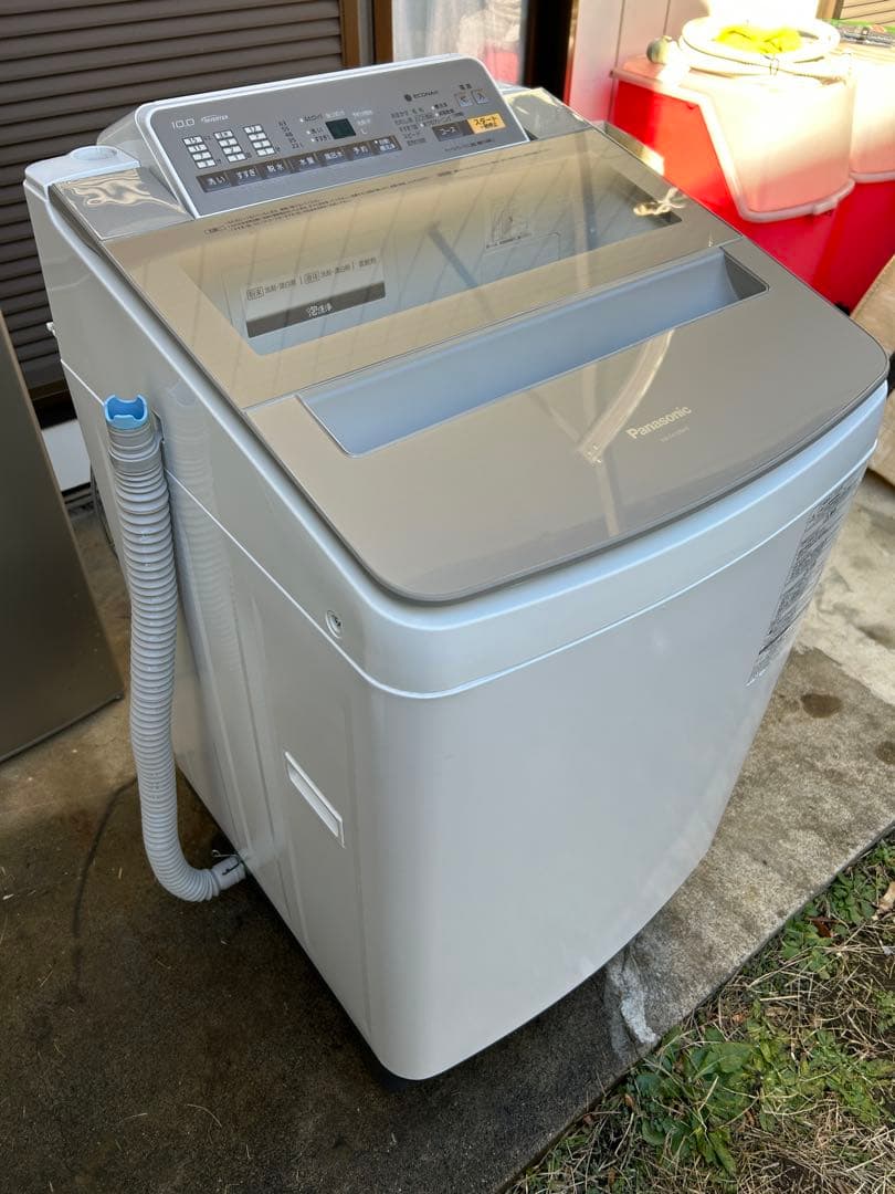 【美品】洗濯機 パナソニック 10kg 2016年 NA-FA100H3 大容量