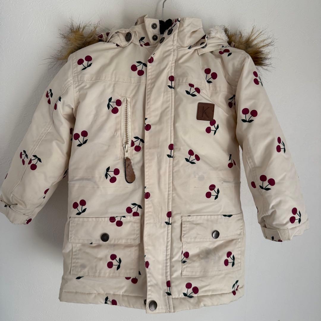KULING チェリー柄 104サイズ スノーウェア