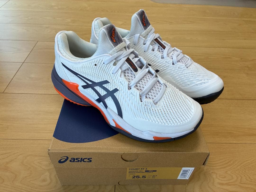 アシックス COURT FF 3(オールコート)25.5cm 未使用メンズテニス