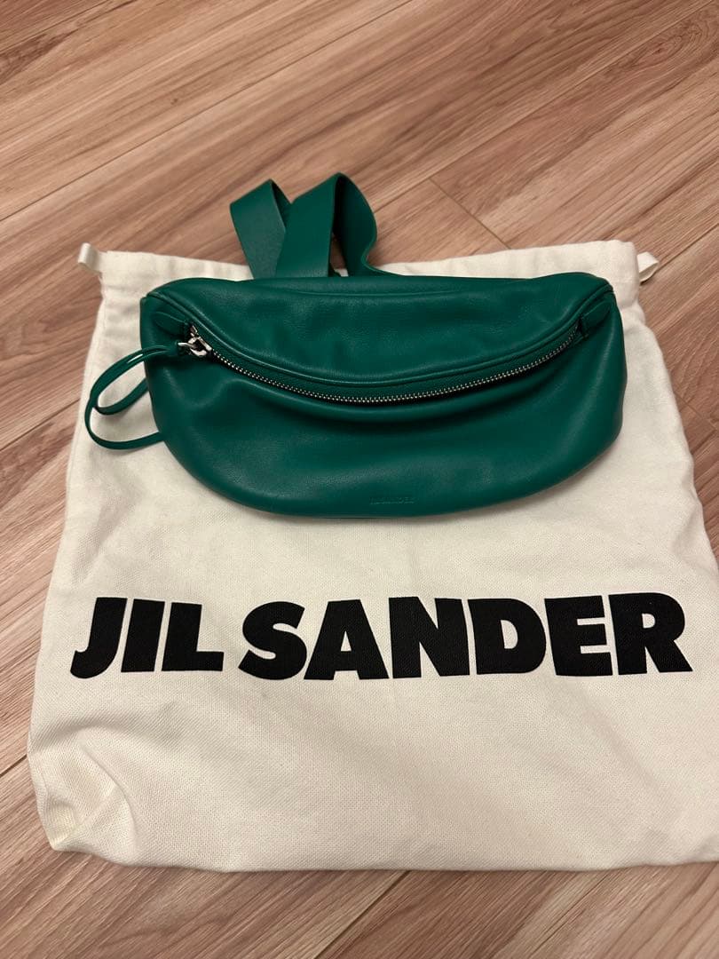 最終値下げ 美品 JIL SANDER ボディバッグ 保存袋付き
