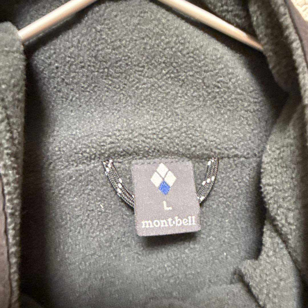 mont-bell クリマプラス100 ウィンドシェルジャケット ブラック