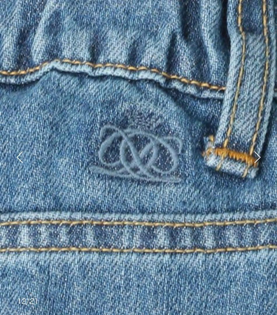 蛯原友里さん着用⭐︎Drawer ドゥロワー ドロスト　デニム　パンツ　34