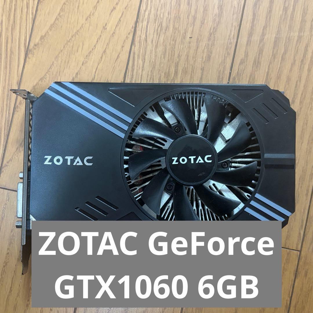 ZOTAC グラフィックボード GeForce GTX1060 6GB