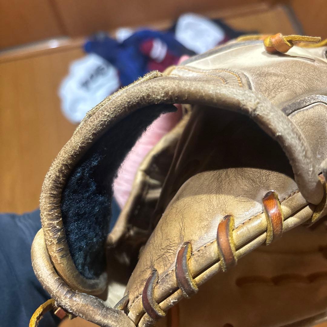 ETT 硬式グローブ ベージュ