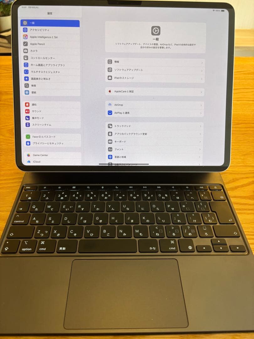 magic keyboard付き iPad Pro M4 13インチ 256GB