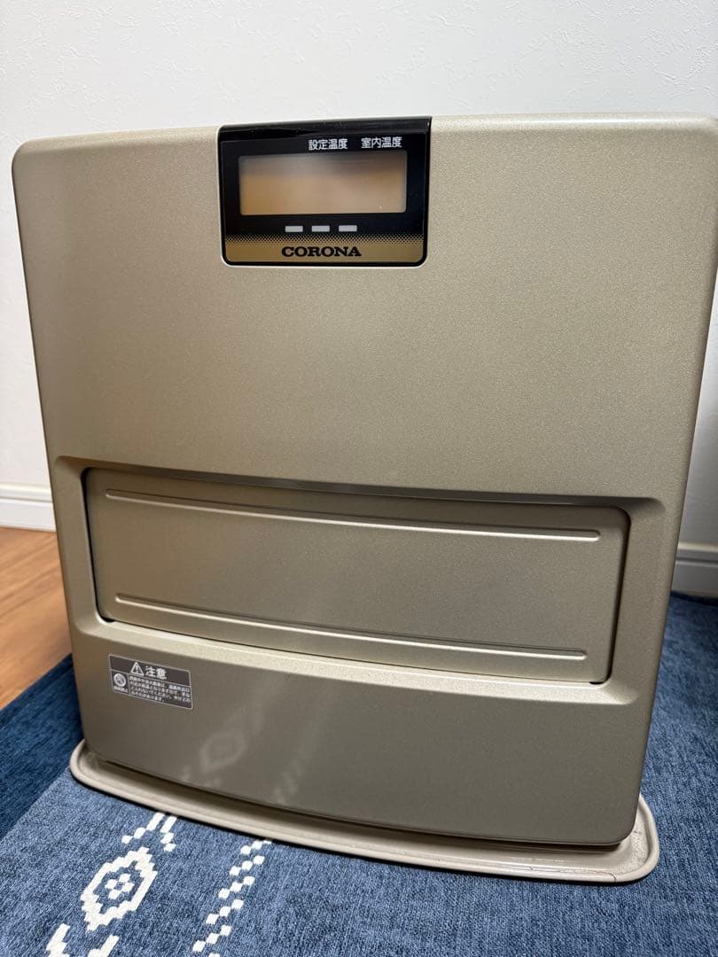 CORONA 自動シャッター付き 石油ファンヒーター ゴールド