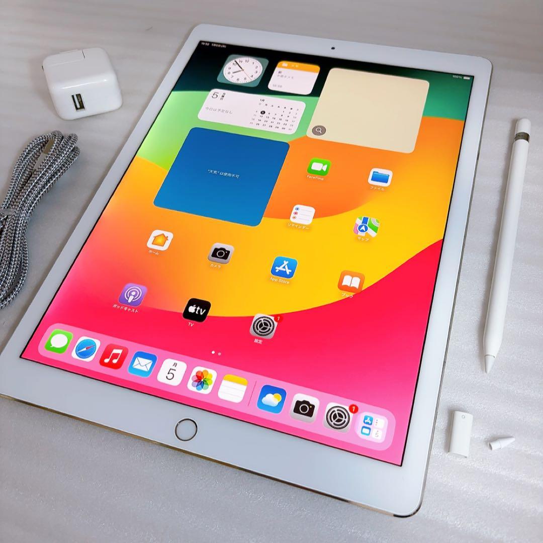 iPadPro2【12.9インチ】シムフリー256GBとアップルペンシルのセット