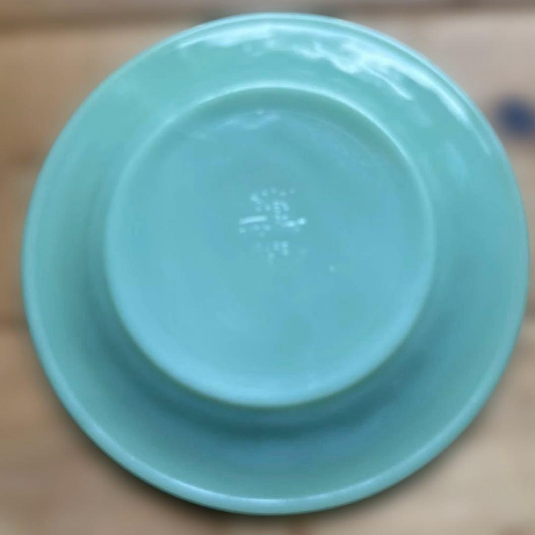 BUCO様ファイヤーキングパイ&サラダプレート2セット＋カップ＆ソーサー2セット