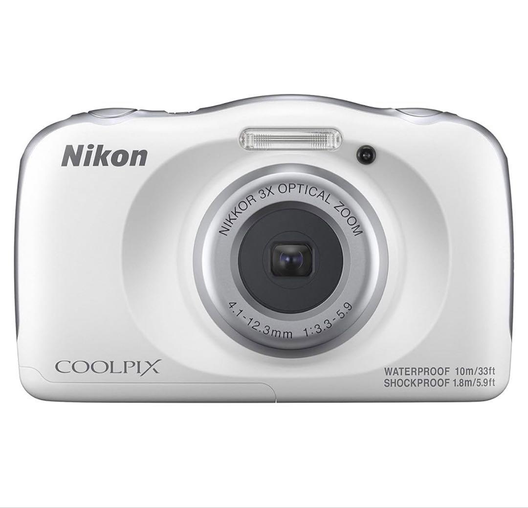 Nikon デジタルカメラ COOLPIX W150 防水 W150WH 白