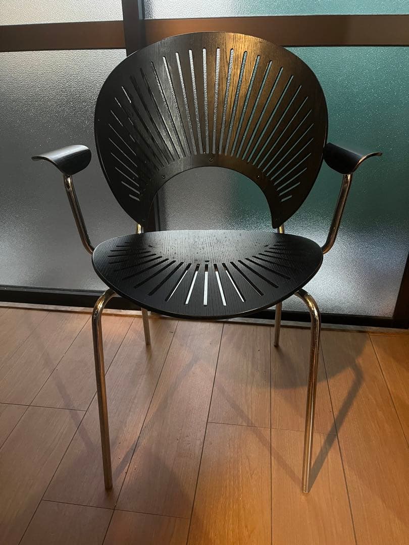 北欧　ビンテージ　デンマーク製　フレデリシア トリニダードチェア アーム付き①