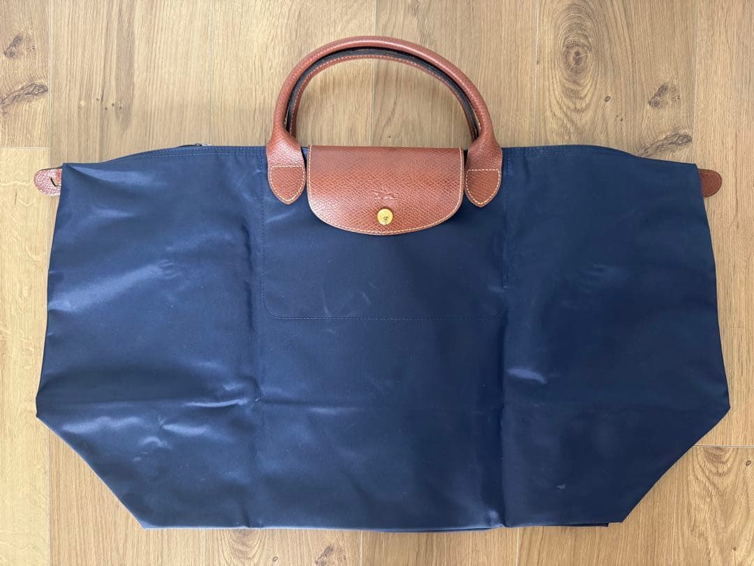 ロンシャン　ルプリアージュ　トラベルバッグ　ボストンバッグ