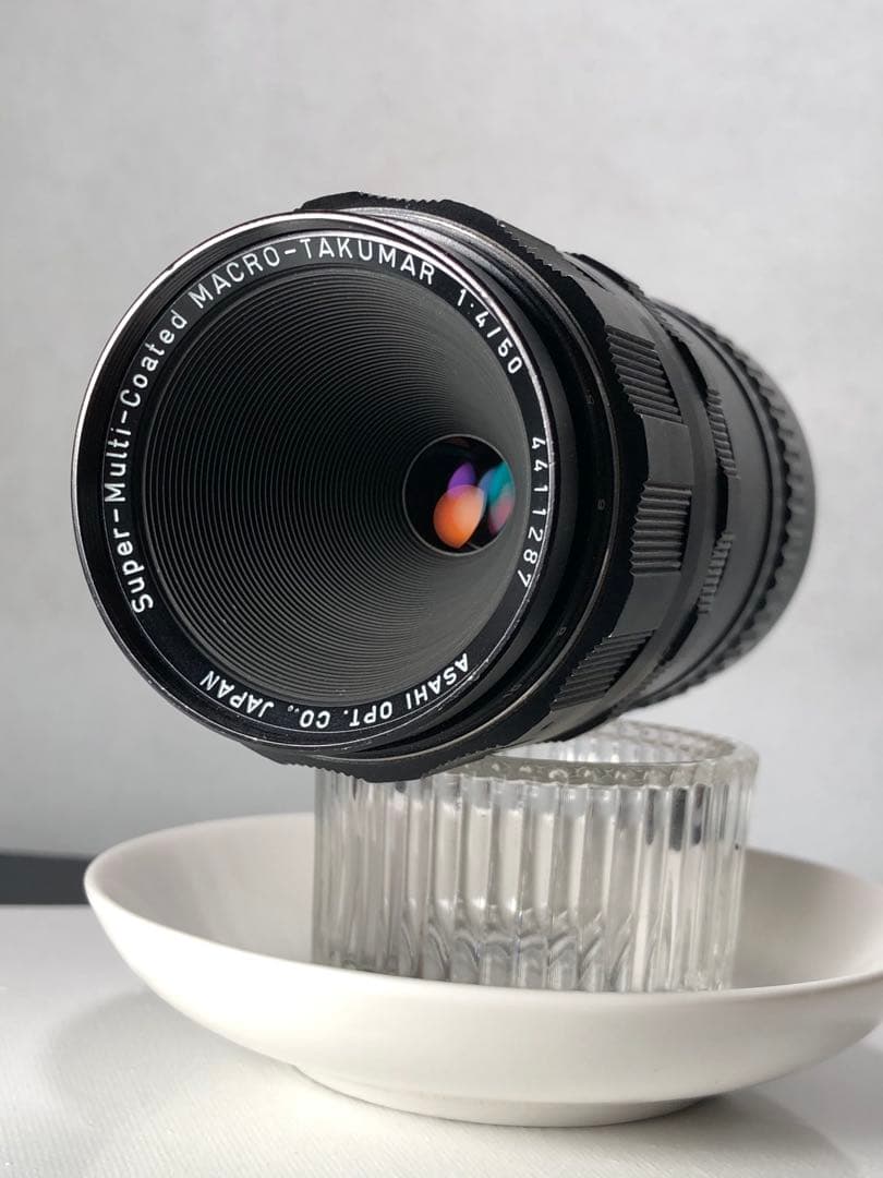 レンズ(単焦点) asahi Pentax smc takumar 50mm f4 macro