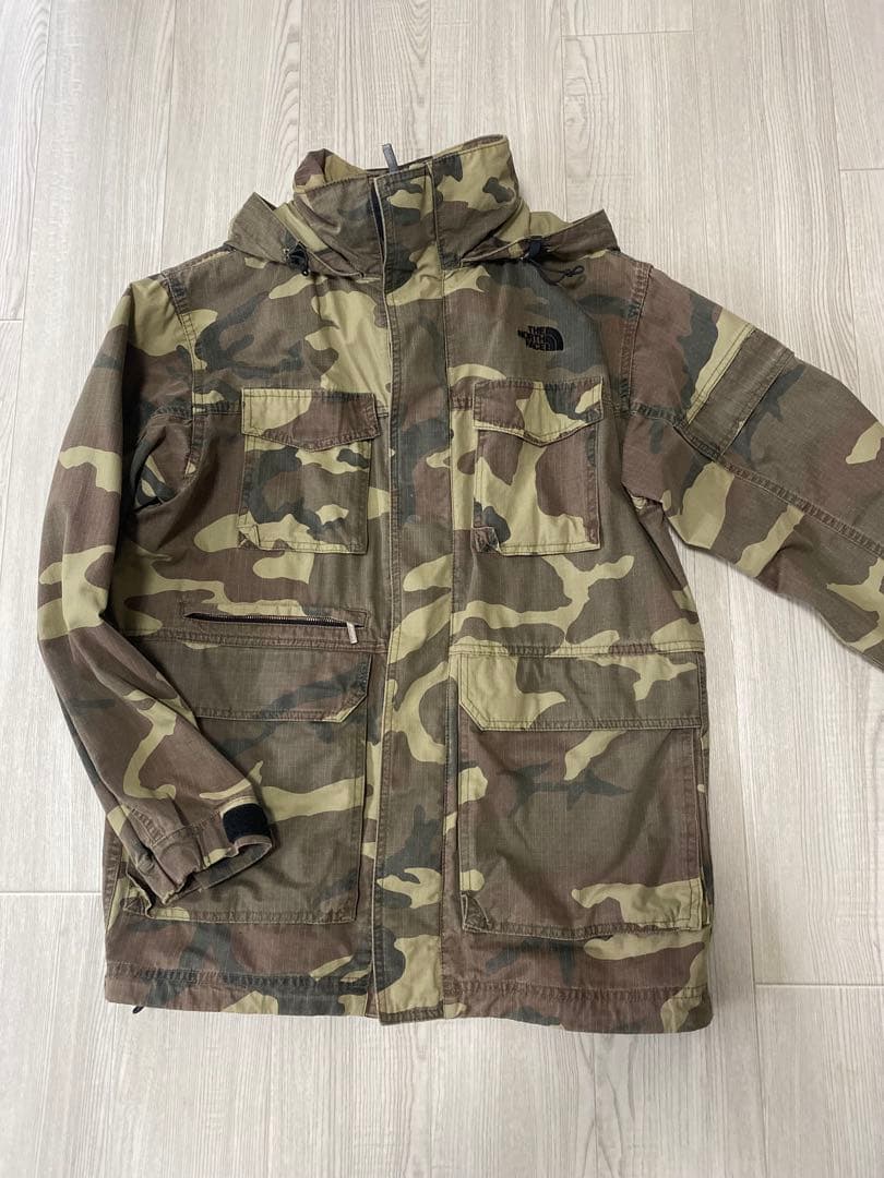 THE NORTH FACE 迷彩柄 マウンテンパーカー Sサイズ