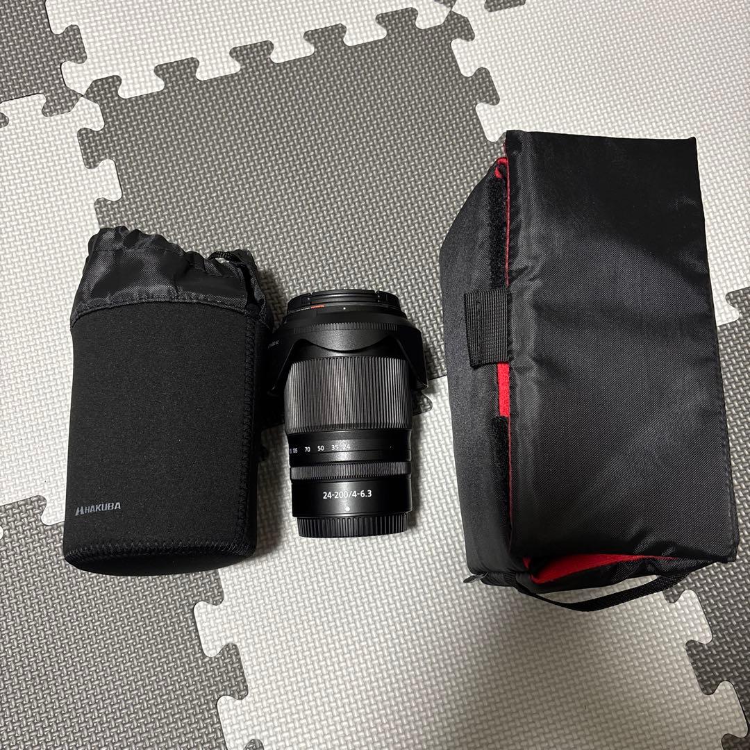 NIKKOR Z 24-200 f4-6.3 VR ハクバ　ポーチ　セット