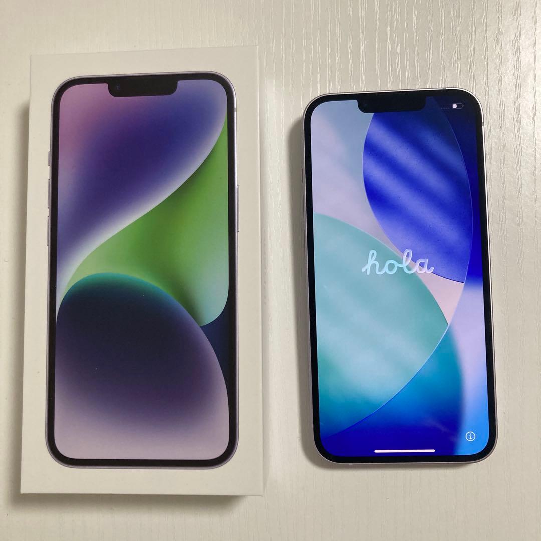 iPhone14 パープル 256G 本体
