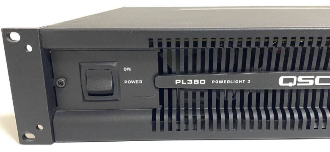 QSC PL380 パワーアンプ PAアンプ Power Amplifier ④