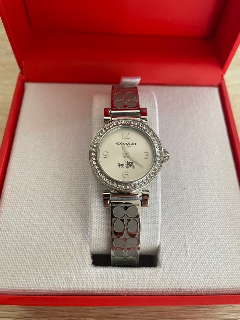 COACH レディース腕時計シルバー　美品
