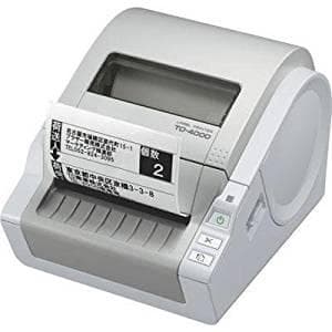 Brother TD-4000 label printer　富士ゼロックス