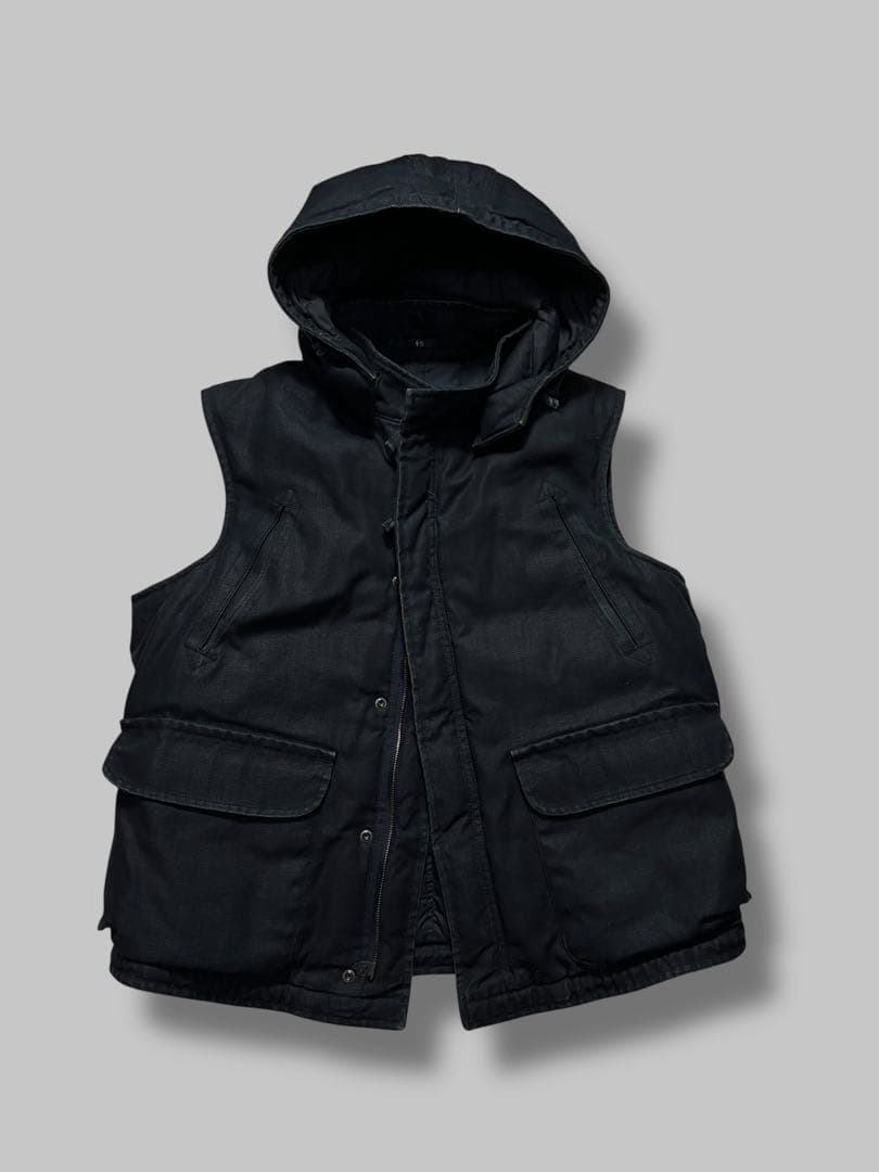 45R 45rpm インディゴ ローラー オックス ダウンベスト 3