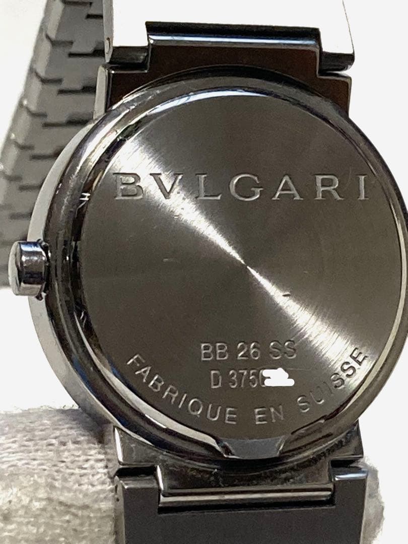 超美品！　BVLGARI ブルガリ　BB26SS ロゴ有り　レディース腕時計