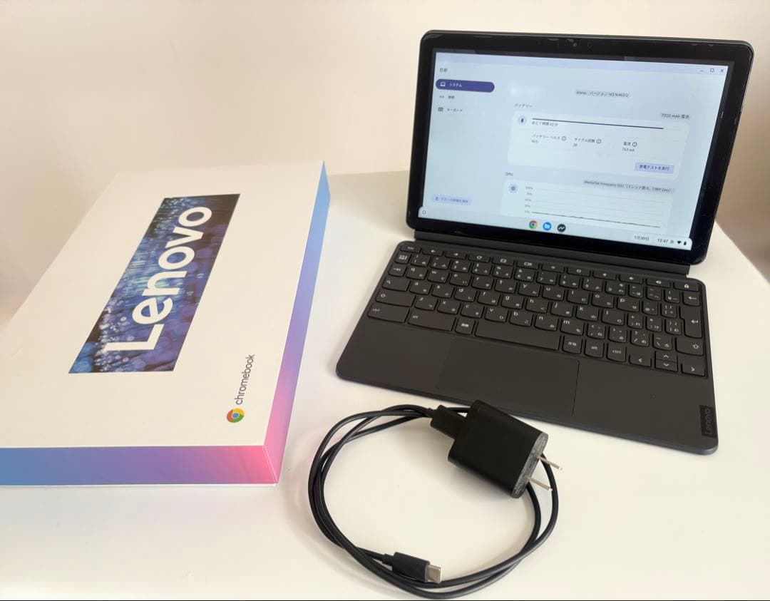 Chromebook本体 IdeaPad Duet Chromebook CT-X636F 128G