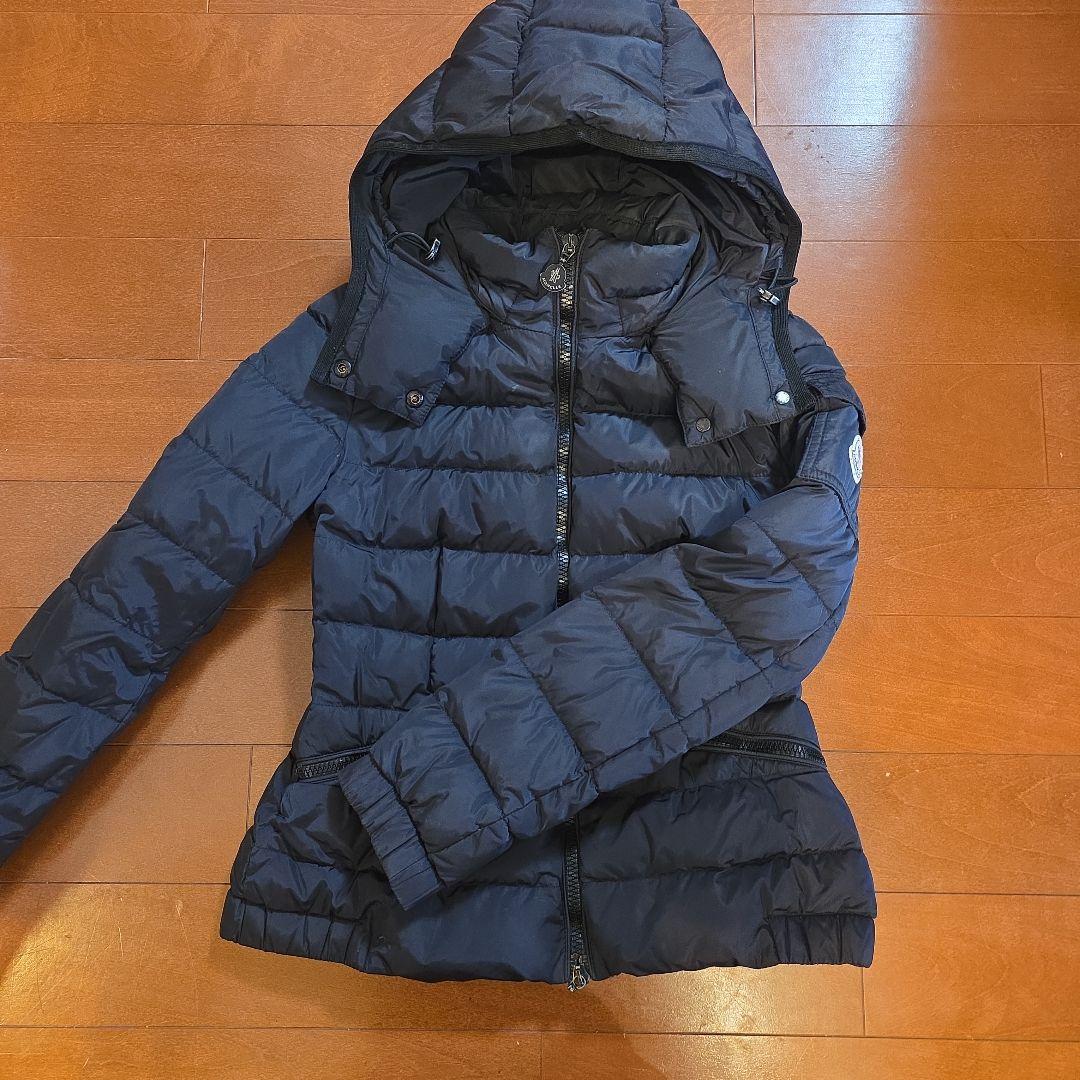 Moncler ネイビー ダウンジャケット サイズ0