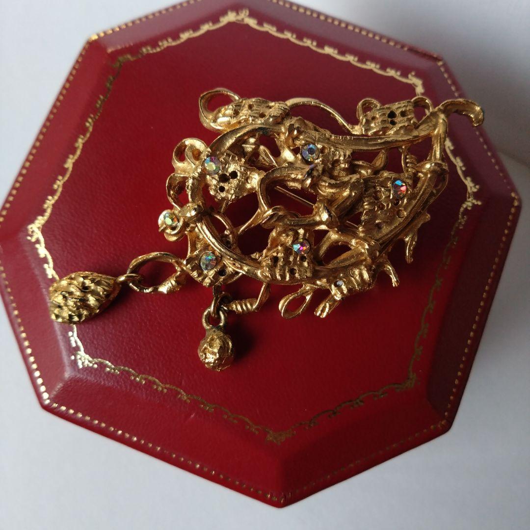 Christian Lacroix　クリスチャンラクロア　ヴィンテージ　ブローチ
