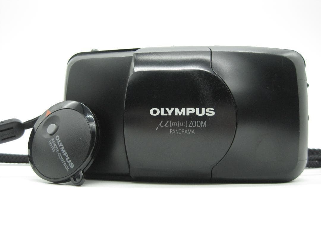 【✨完動】OLYMPUS μ ｍju ZOOM ブラック リモコン付 F-2