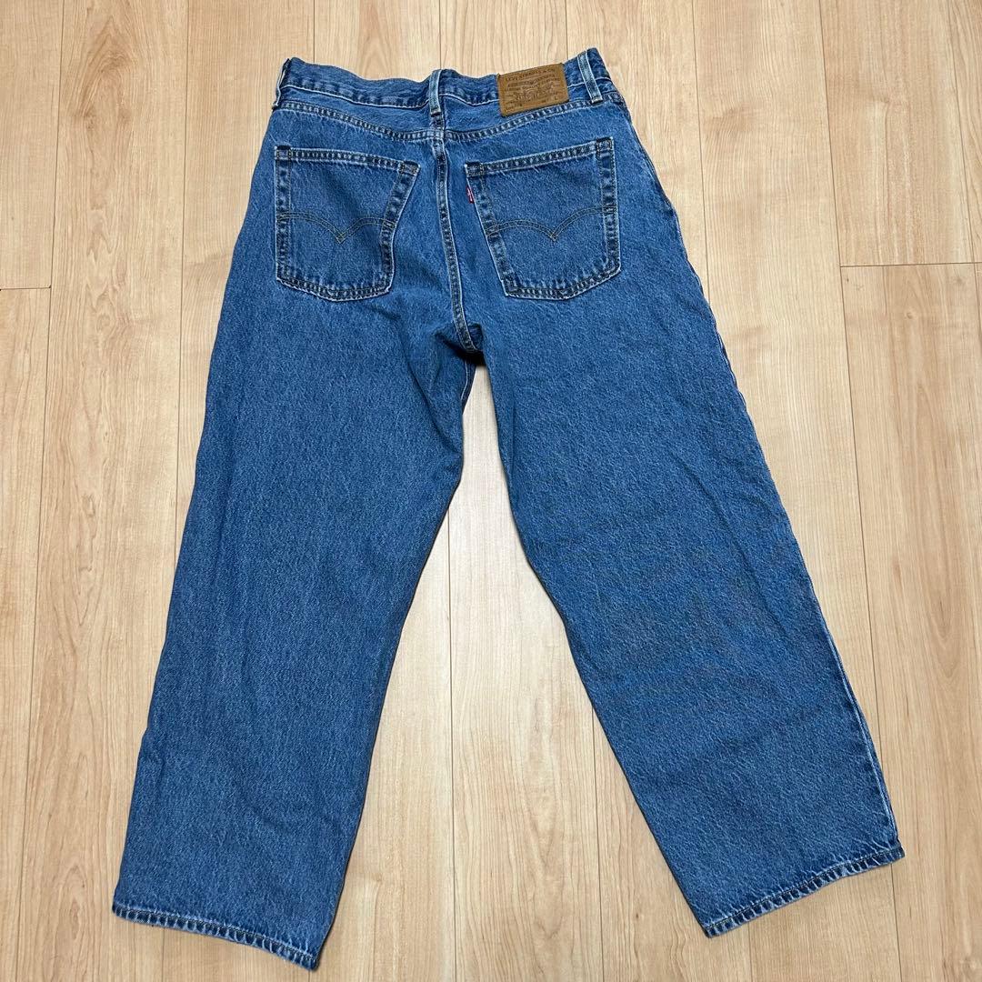 【美品】LEVI'S ／578 ／W31L30バギーミディアムインディゴ　デニム