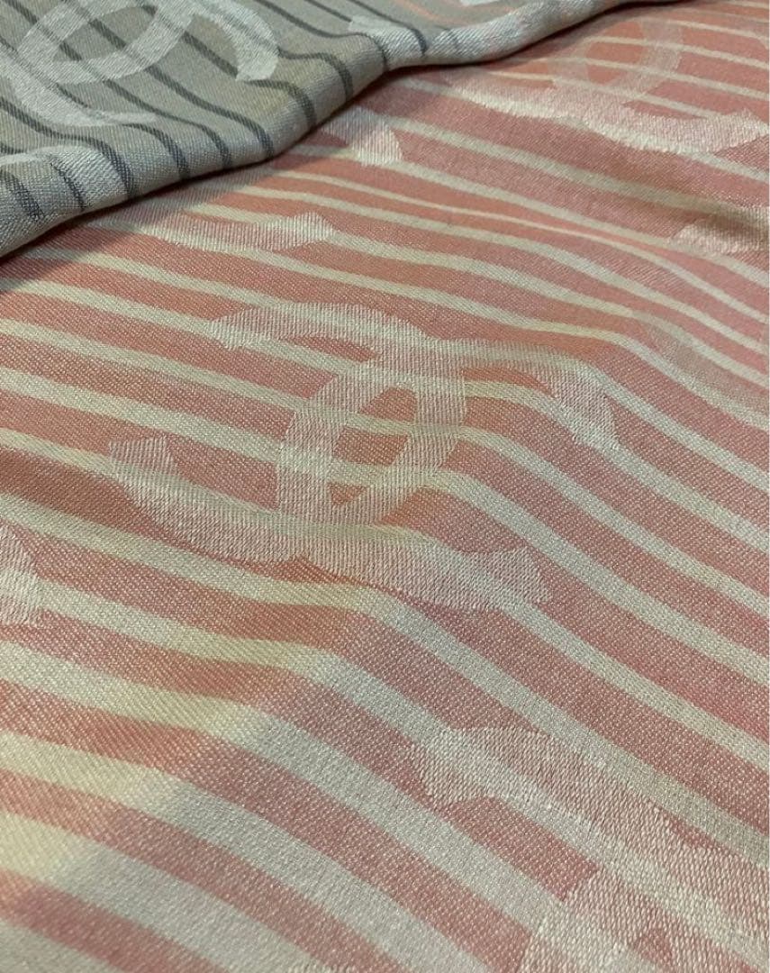 シャネルストール　大判シャネルショール　CHANELストールCHANELマフラー