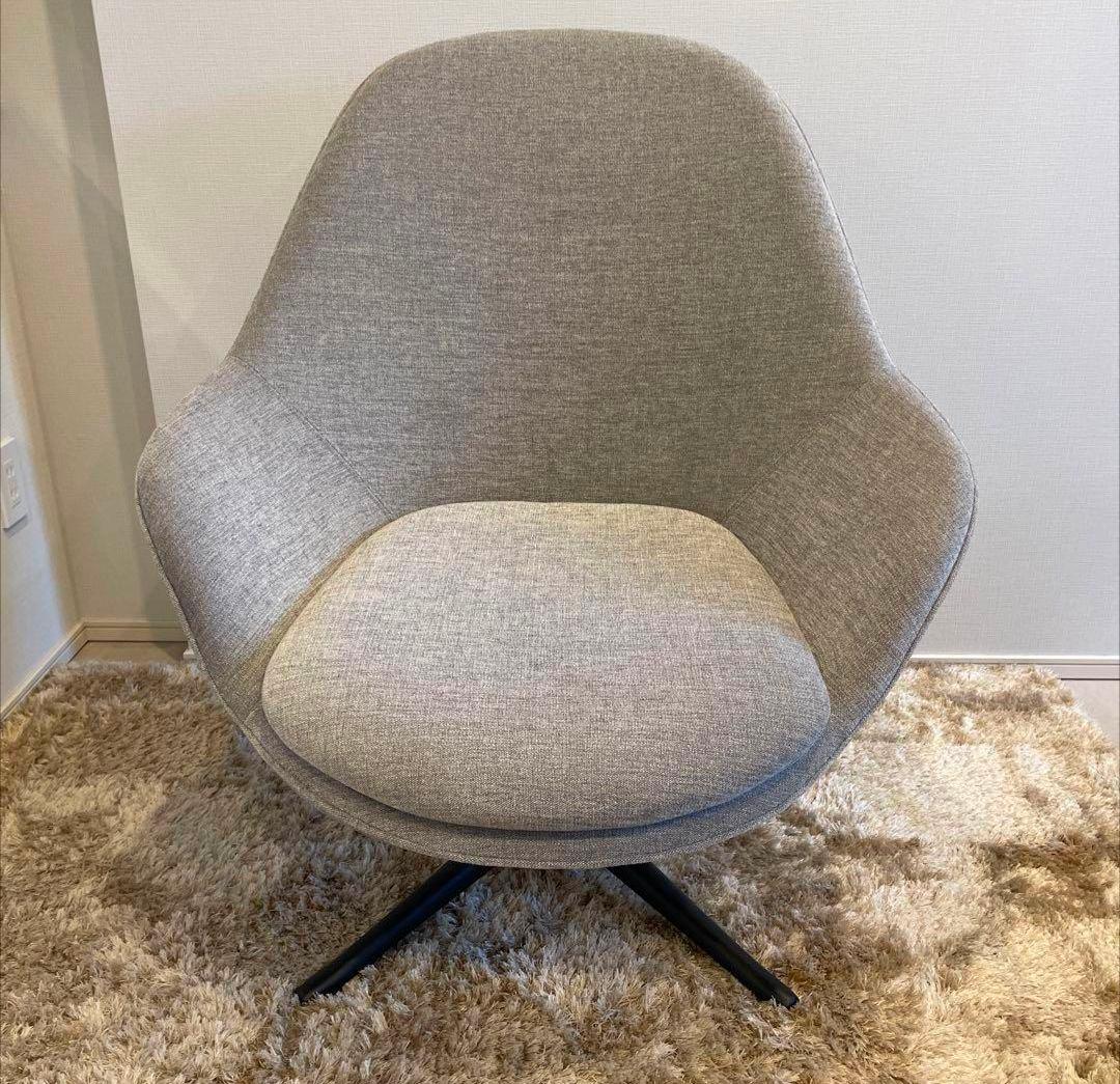 新同品40万BoConceptリビングチェア グレー ボーコンセプト