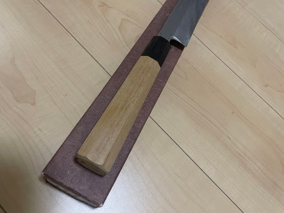 【高鳳 和包丁】柳刃包丁 尺一 霞青鋼 八角柄