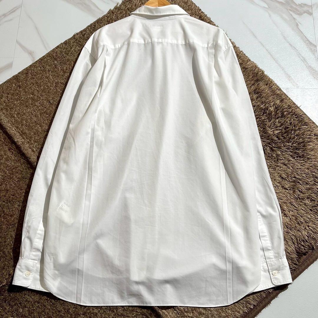 美品✨コムデギャルソンオムプリュス ポリ縮絨シャツ レギュラーカラーシャツ