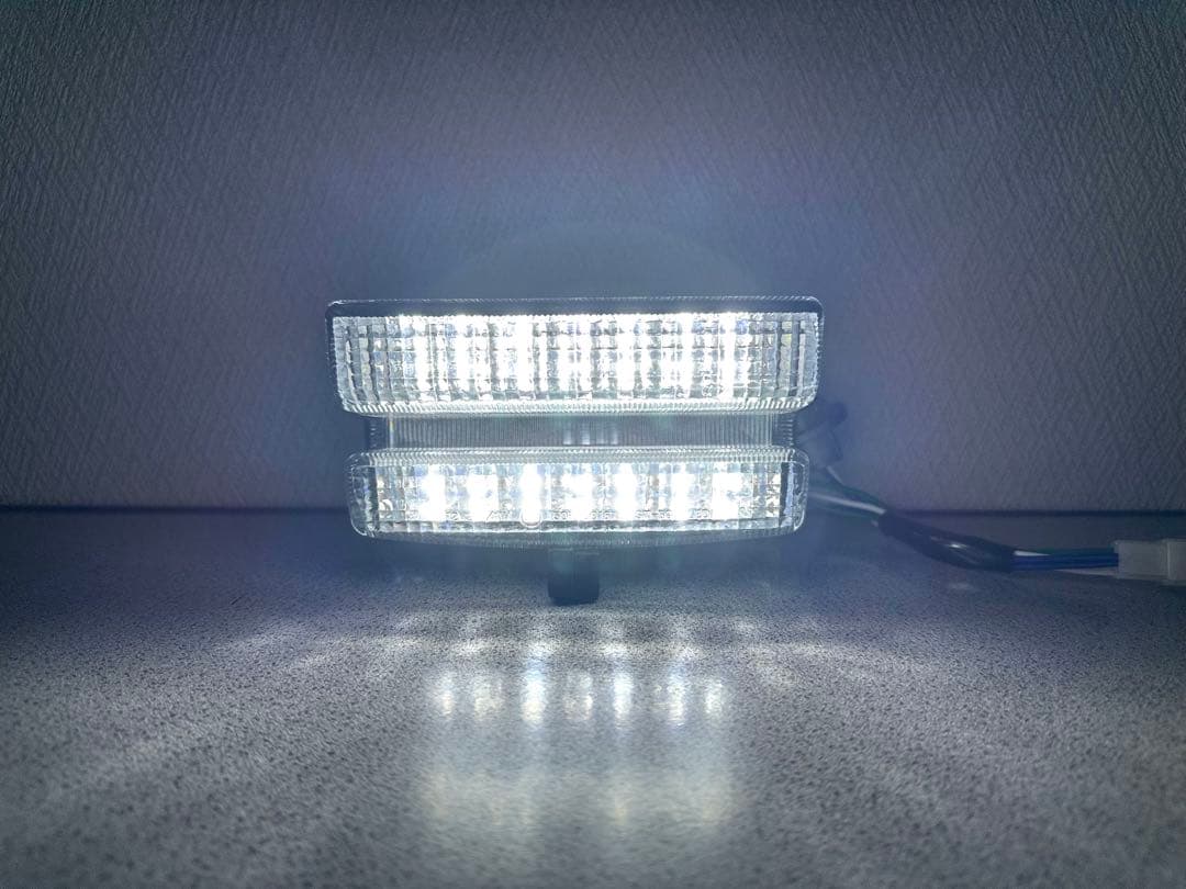 XJR400 4HM クリアテール 流星 新品 流れる LED