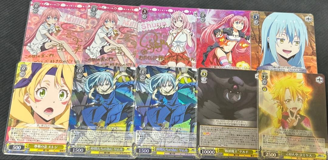 ヴァイスシュヴァルツ　ヴァイス　転スラ　8門　デッキフルレア　パーツ付き