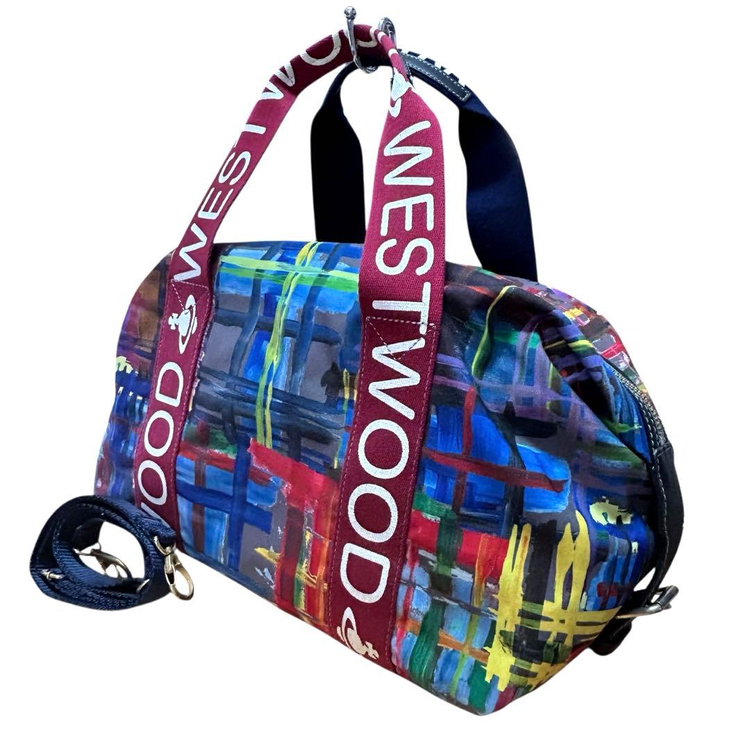 VIVIENNE WESTWOOD ボストンバッグ カラフル 2WAY